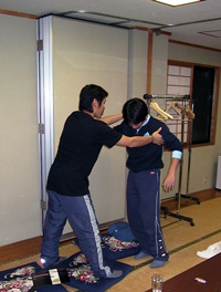 荻野選手と剛