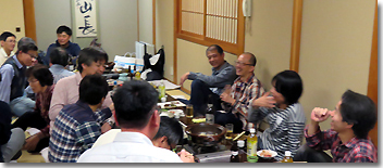 懇親会