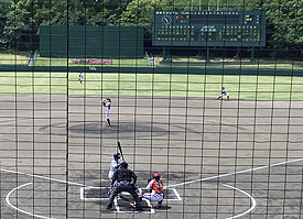 試合開始