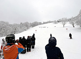 検定中